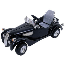 Classic Black Electric Car