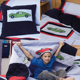Car Bedding Set - SAVE andpound;10