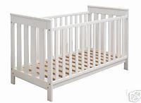 classic Cot Bed with Foam Mattress
