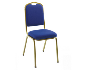 Classic gold framed banquet side chair