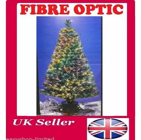 Multi Colour Fibre Optic Christmas Xmas Tree Colour changing Classic Tree 32``, 4Ft , 5Ft , 6Ft (32`` ( 80cm ))