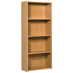 classic Office Furniture Large Bookcase - Beech