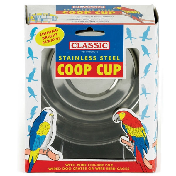 Classic Stainless Steel Coop Cup 4.75`