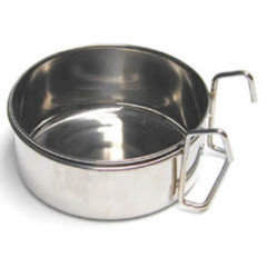 Classic Stainless Steel Coop Cup and Hooks
