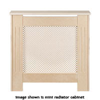 Classic Style Radiator Cabinet - Unfinished MDF Medium Size 1198x900mm