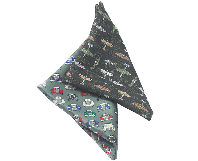 War Planes Silk Hankie