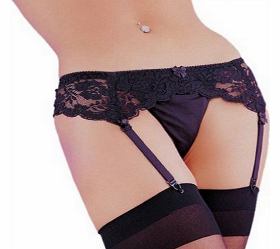 Classified Lace Suspender Garter Belt with or without Wide Choice of Stockings. S M L XL