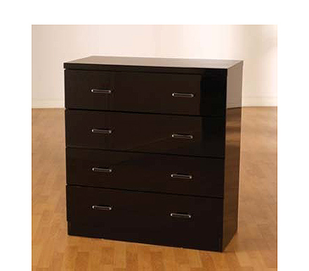 Clearance Stock Clearance - Charisma High Gloss 4 Drawer Chest