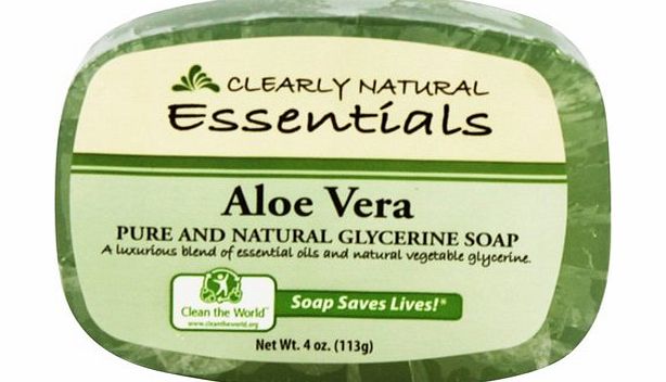 Clearly Natural Glycerine Bar Soap Aloe Vera 120 ml