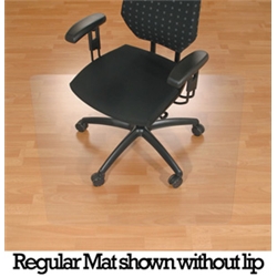 Cleartex Chair Mat Rectangular for Hard Floor