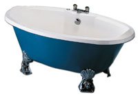 Beyond 2000 Bath Turquoise (as shown)