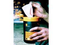 Cleenol textured heavy duty hand wipes for the