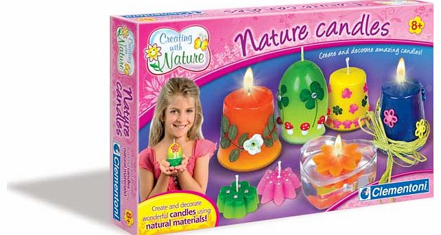 Clementoni Creating with Nature Candle Making Kit