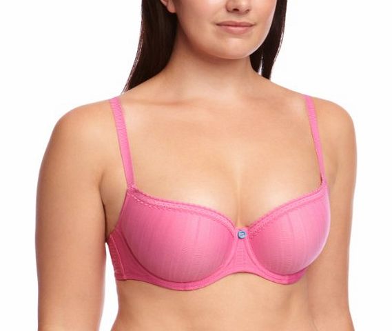 Maddie Balcony Womens Bra Candy Pink 38F