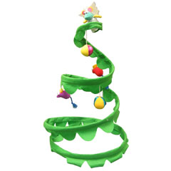 cleo Pet Spiral Christmas Tree