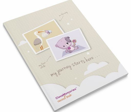 Clevamama ClevaMemories Keepsake Suitcase and Baby Record Book