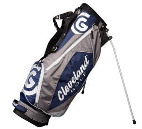 E9 CARRY STAND GOLF BAG Navy/Silver