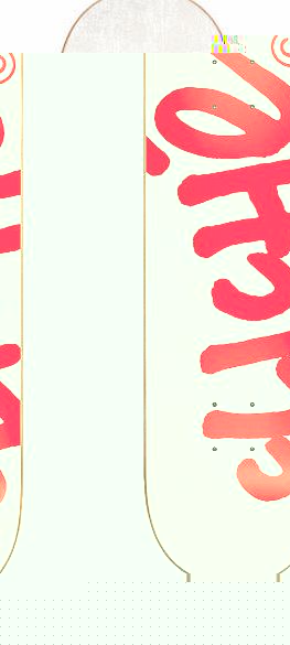 Cliche Handwritten Classic Skateboard Deck - 8.1