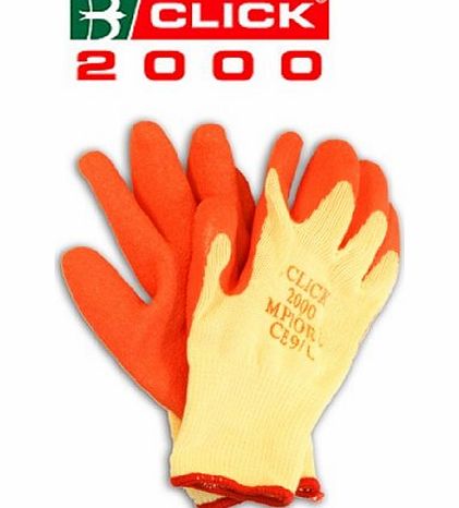Click Gloves - Rubber Palm Large
