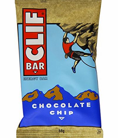 Clif Bar Energy Bar Chocolate Chip 68 g (Pack of 12)