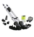 ClimbHigh 2-section Shock Absorbing Nordic Walking Pole and Pedometer Set