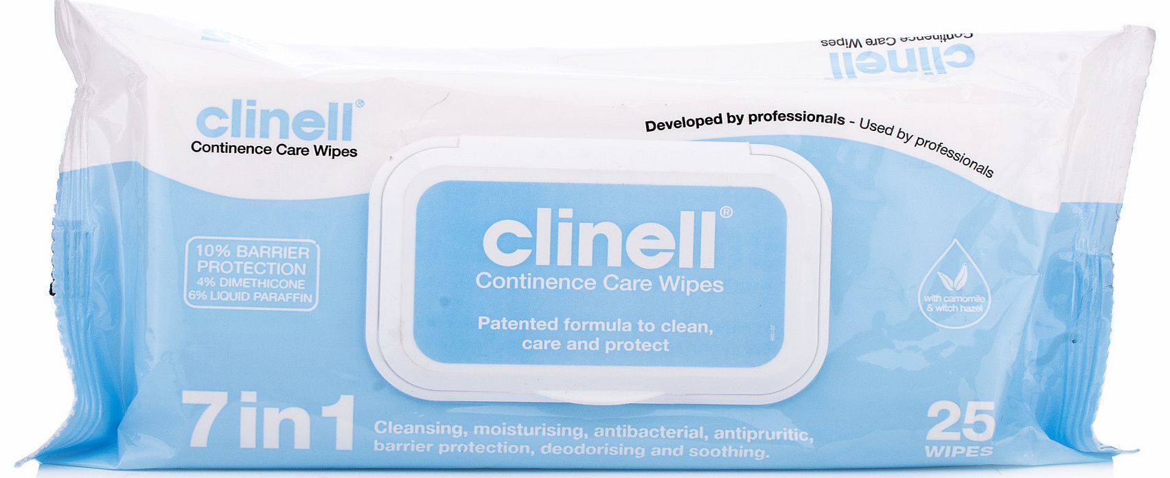Clinell Continence Care Wipes