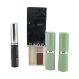 Clinic Makeup on Think Bronze Lipstick   Double Volume Mini Mascara  Black  Cosmetics
