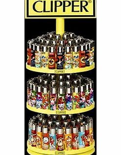 Clipper 4 Assorted design CLIPPER LIGHTERS BY CLIPPER