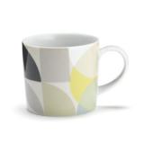 clipper porcelain designer mugs, set of 4 natural