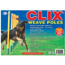 Clix Agility Weave Poles 36