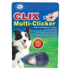 Clix Multi Clicker Dog Training Tool by The Company of Animals