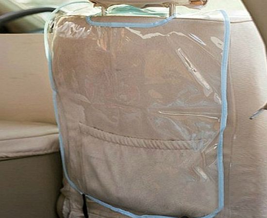 Clixsy Car Seat Back Protector Seat Cover for Baby