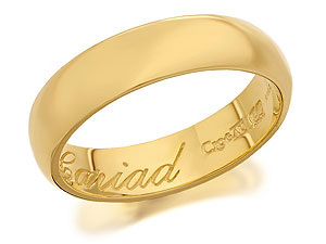 Clogau 9ct Gold Cariad Windsor Grooms Wedding