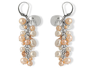 Clogau 9ct Rose Gold And Silver Freshwater Pearl