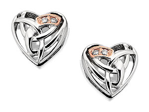 Clogau Eternal Love Silver 9ct Rose Gold And