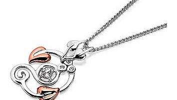 Clogau Origin Silver And 9ct Rose Gold White