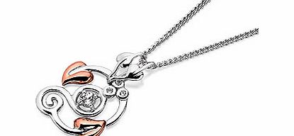 Clogau Silver And 9ct Rose Gold Origin White