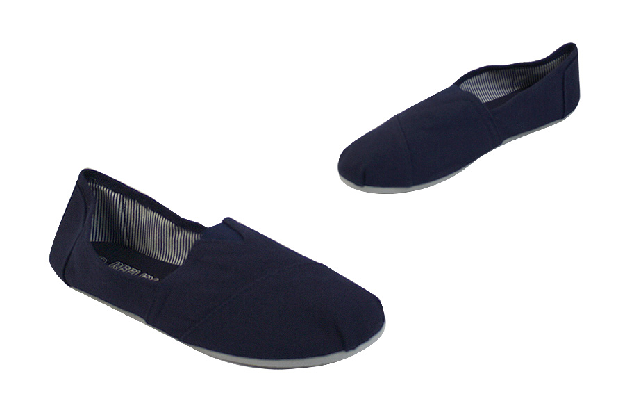 Cloggs Mens Basic Slip-On - Navy