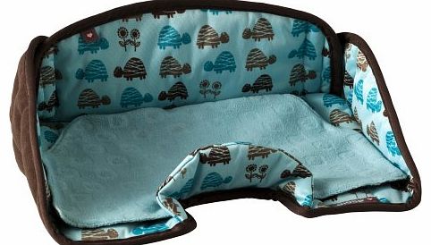 Close Pop-in  Turtle Print Car Seat Protector (36 Months, Turquoise)