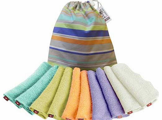 Close Pop In Reusable Wipes - Pastels