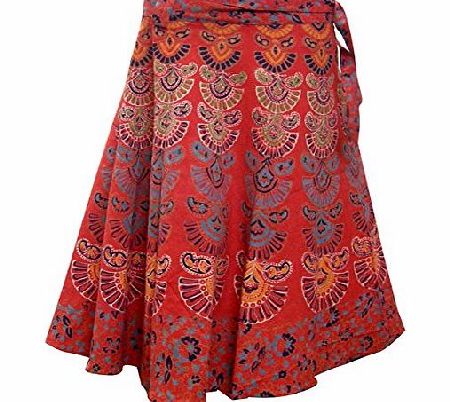 ClothesnCraft Designer Dresses Wrap Around Skirt Indian Cotton Clothing
