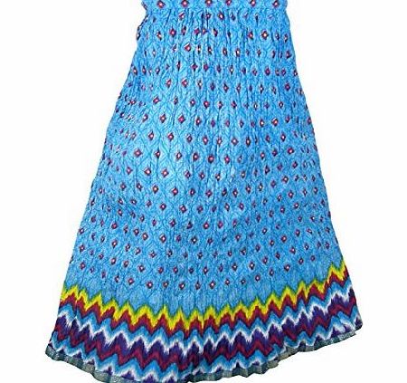 ClothesnCraft Evening Indian Print Skirt for Women