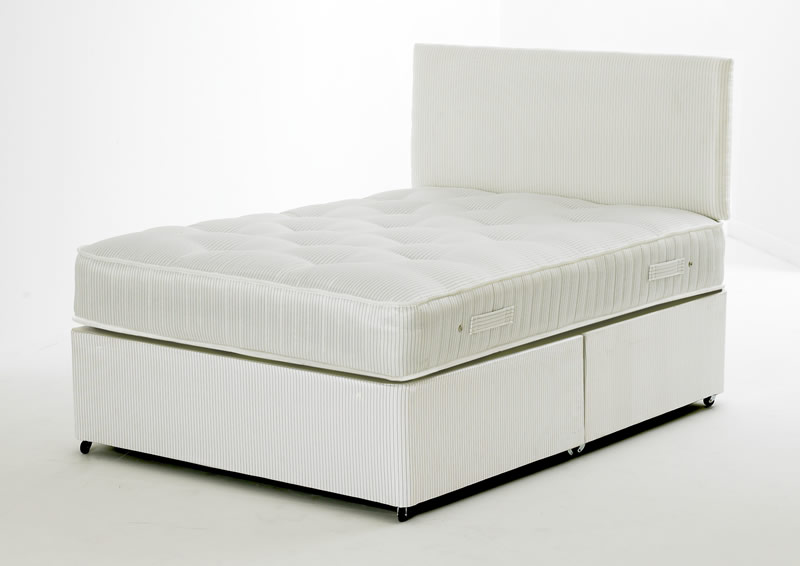Cloud 9 Dream Pocket 1000 Divan Bed, Single, 2 Drawers