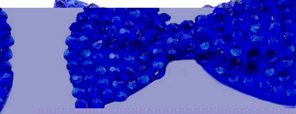 Girl Ladies Fashion Diamante Crystal Stone Bow Hair Clip With Various Colours (Bow Black Gun Matal)