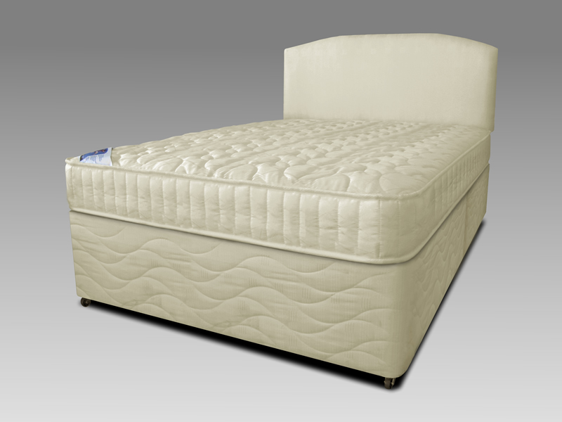 Super Comfort Divan Bed, Single, 2 Drawers