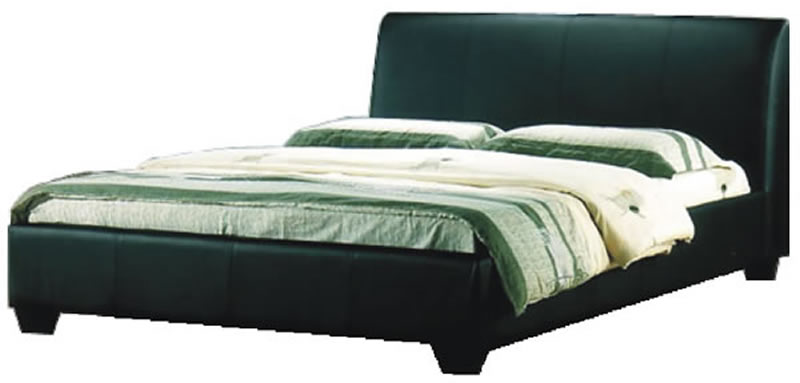 Valencia Faux Leather Bedstead, Small