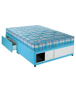 Cloud Nine Darwin Orthopaedic Kingsize Divan/2 Drw/End Slide