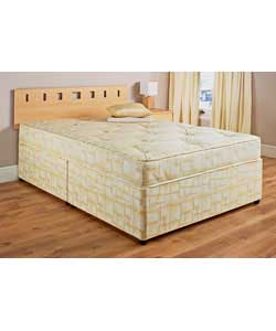 cloud Nine Riga King Size Divan Tufted Trizone - Non Storage