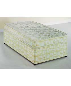 Nine Riga Single Divan Medium Firm Mattress Non Store