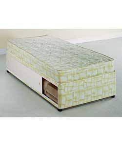 cloud Nine Riga Small Single Divan Medium - Slide Store